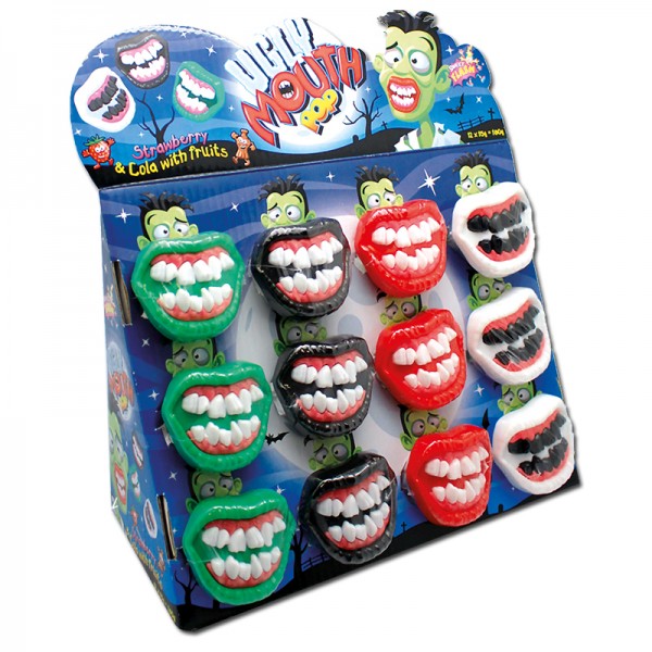 Ugly mouth lollies