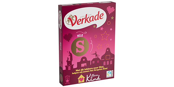 Chocolade letter Melk Verkade 135g