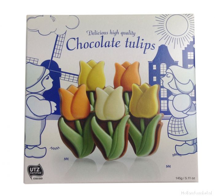 Chocolate tulips