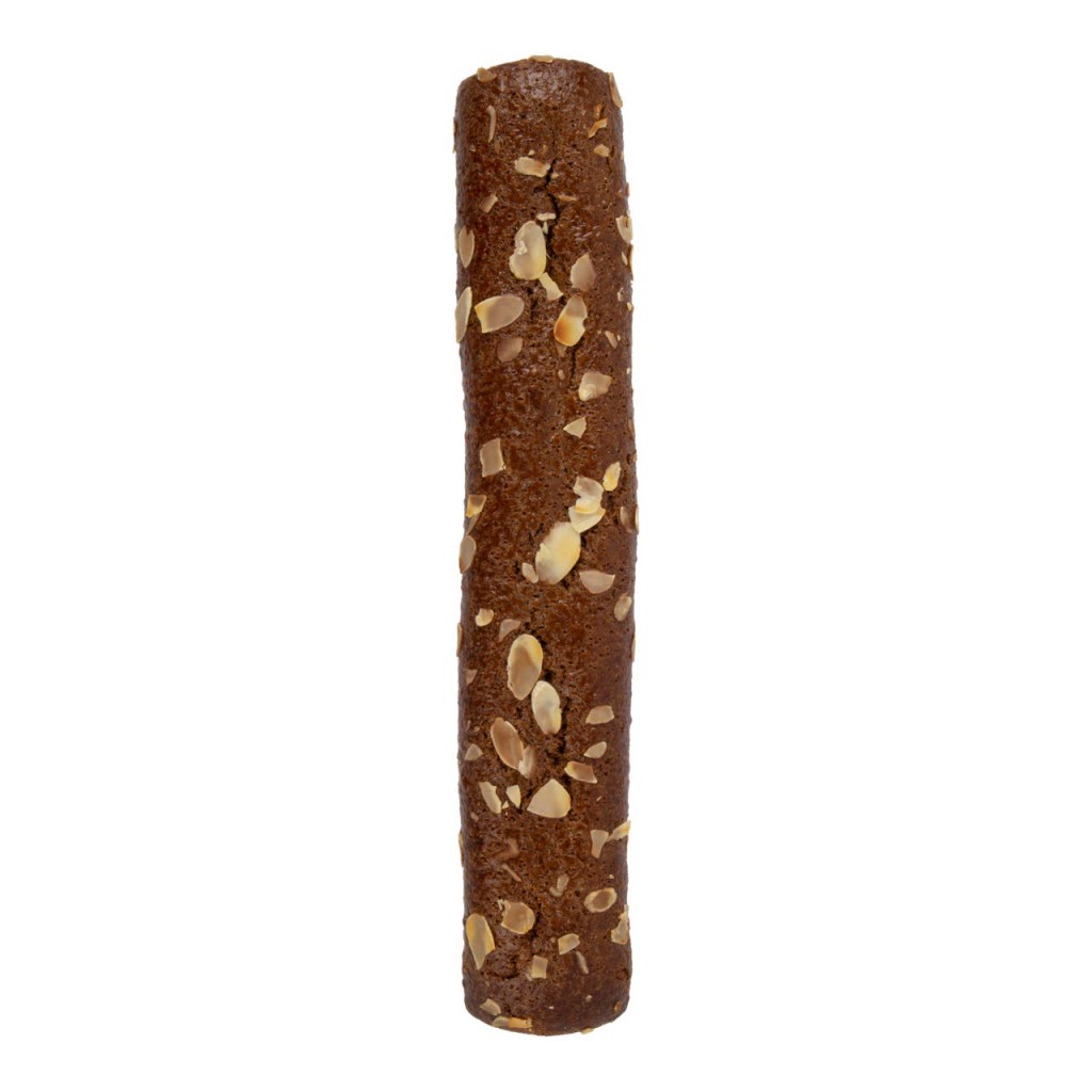 Speculaasstaaf met amandelschaafsel