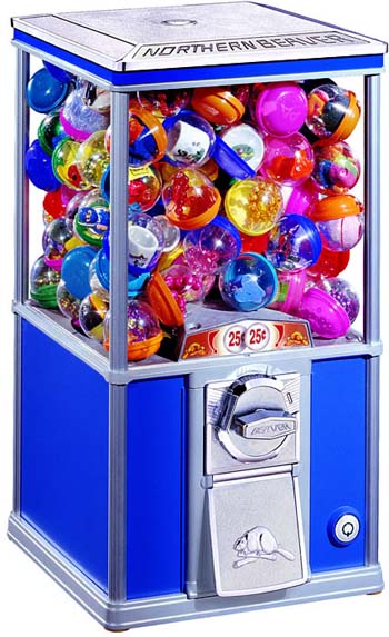 Capsules-Automaat, Met 200 Ballen, Snoep-Kauwgomballenautomaat, Basis Capsules-Automaat, Met 200 Ballen, Snoep-Kauwgomballenautomaat, Basis