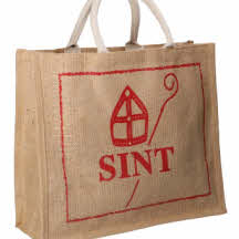 Jute tas Sint