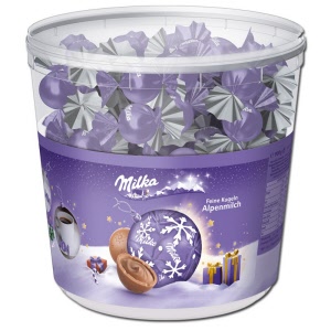Milka chocolade ballen
