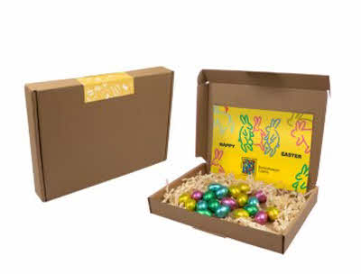 Brievenbusdoosje met Paaseitjes
