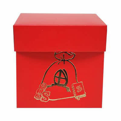 kubusdoosje of cube box Zak van Sinterklaas