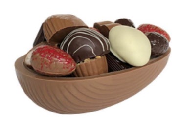Callebaut Chocolade Ei met bonbons