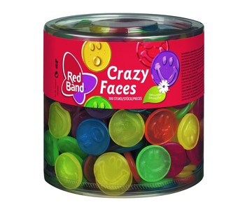 crazy faces winegums