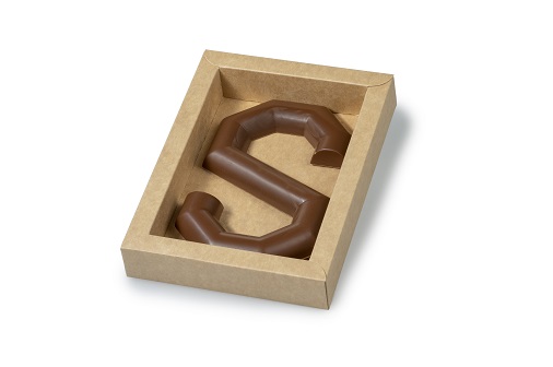 Chocolade letter S 160 gram