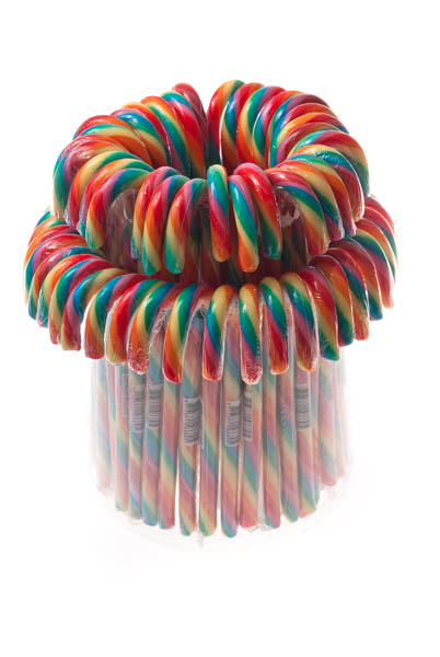 Candy canes Rainbow big