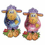 Chocolaatje in de vorm van een schaap