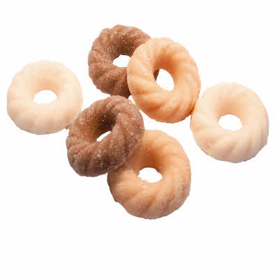 Roomfondant kransjes