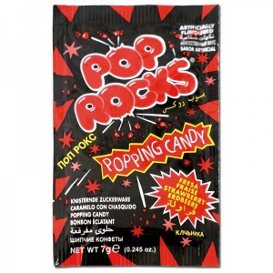 Knetter Snoep, Pop Rocks, popping candy 