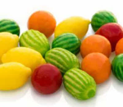 fruit mix kauwgomballen