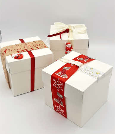 Geschenkdoosje met Assorti Kerstchocolade