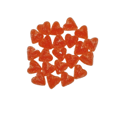 Mini hartjes Oranje