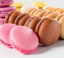 Macarons met logo