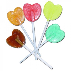 cool  hartjes lolly's 200st