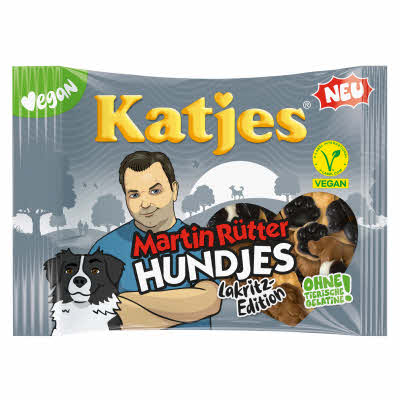 Hondjes dropgums