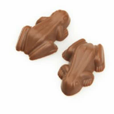 Chocolade kikkers