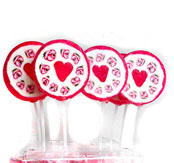 Keuze: Lolly met Hartje en Rozen