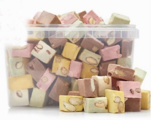 Handgemaakte nougat