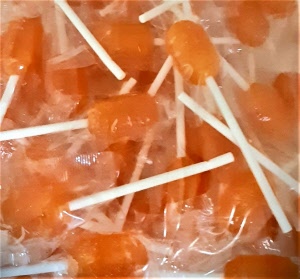 fruit lollies oranje
