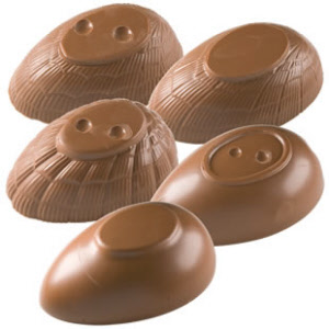 Chocolade Paasschalen