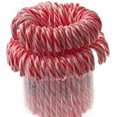  Candy canes Rood-Wit