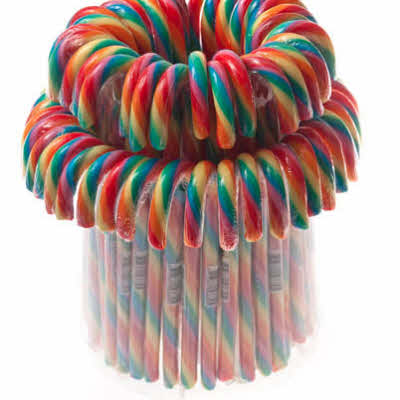 Candy canes Rainbow big